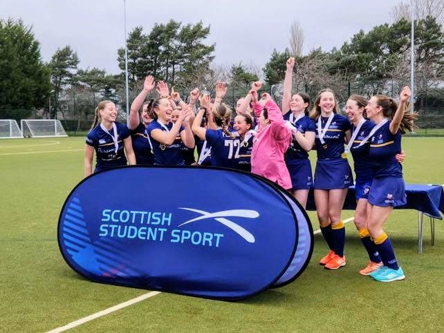 AUWHC Celebrate their win