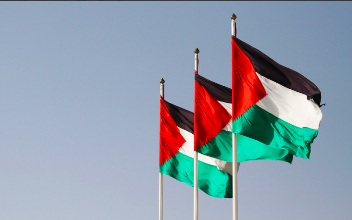 Photograph of Palestine flag