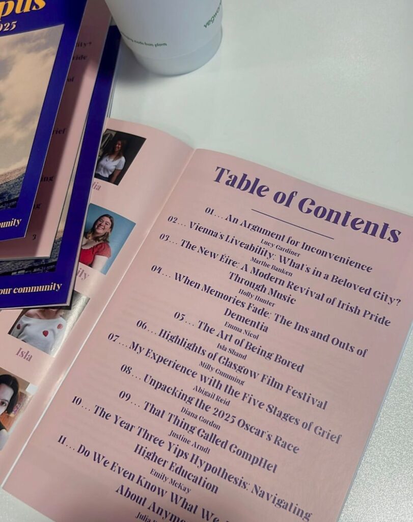 Her Campus 2024-2025 Table of Contents