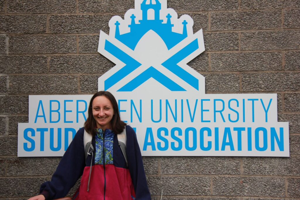 Student President Christina Schmid | Photo: Lara Nicolis
