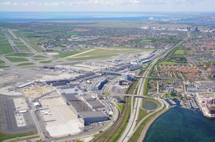 Copenhagen Airport. Image by Kellerna from Wikimedia Commons.