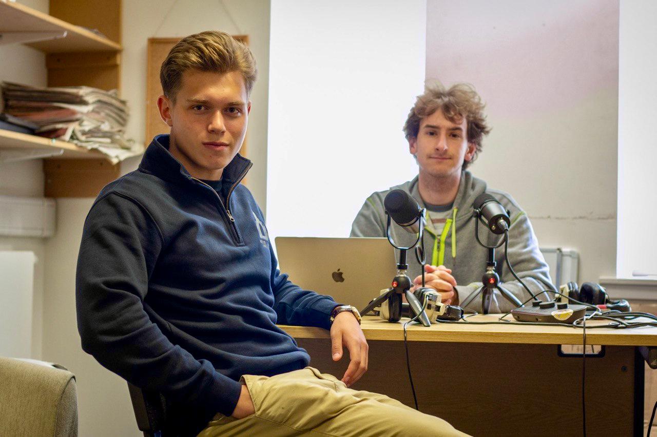 Vadym Kapliuk speaking on Gettin' Rowdy with The Gaudie (Photo: Daniel Mladenov)