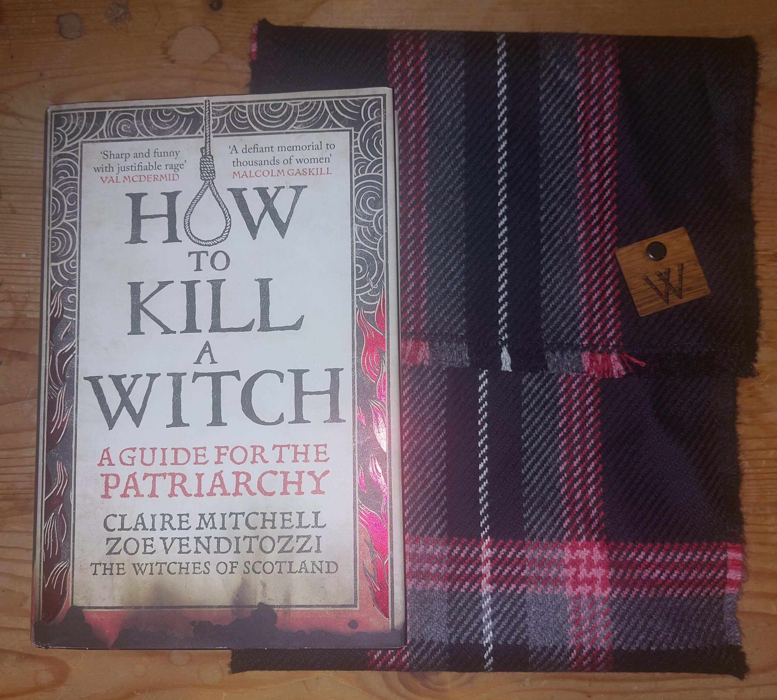 Witches of Scotland Book and Scarf
