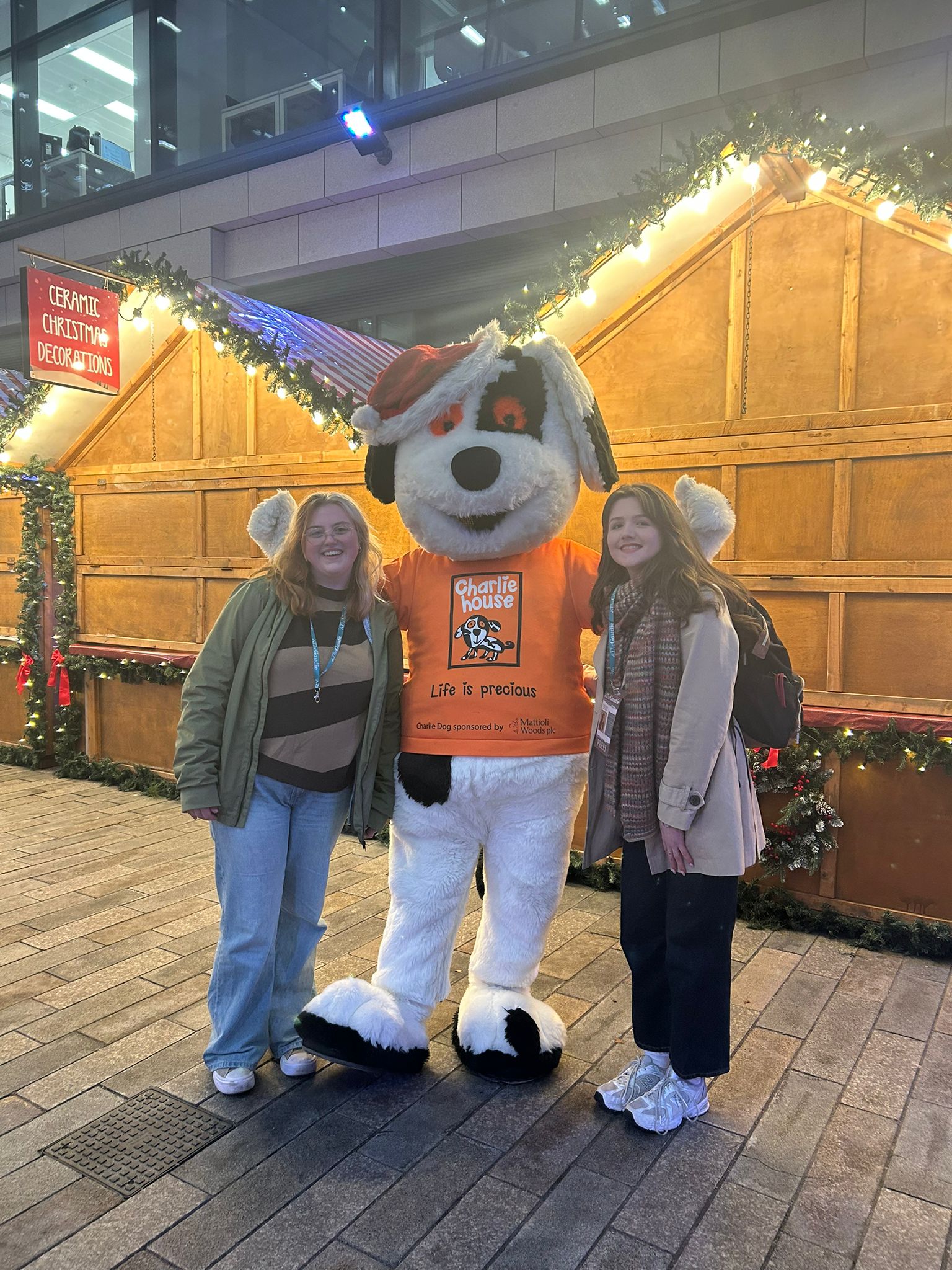The Gaudie with Charlie house mascot via Hannah Fortune