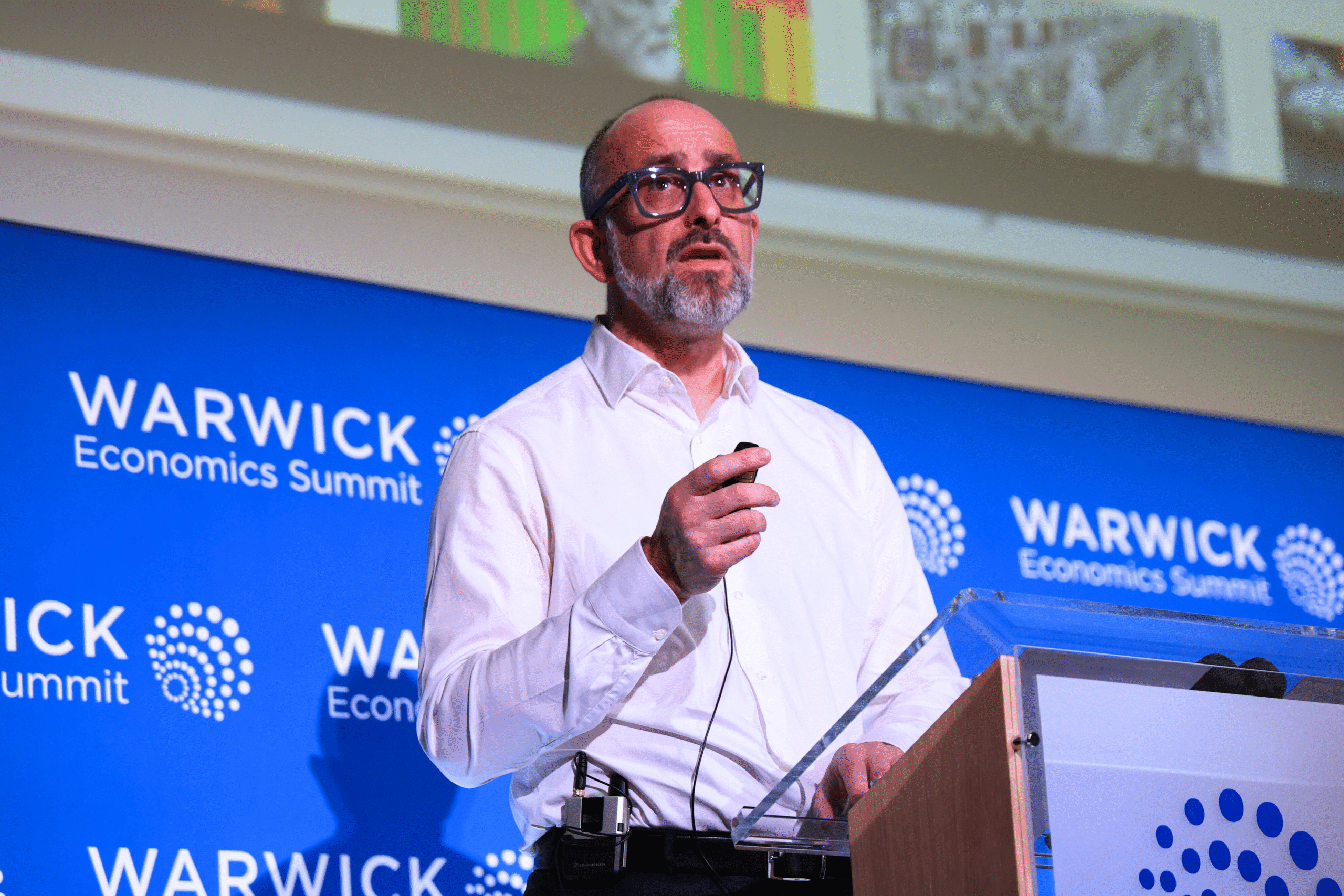 Jon Slade, chief executive officer at The Financial Times | Photo: Warwick Economics Summit 2026 Jon Slade, chief executive officer at The Financial Times CEO | Photo: Warwick Economics Summit 2026