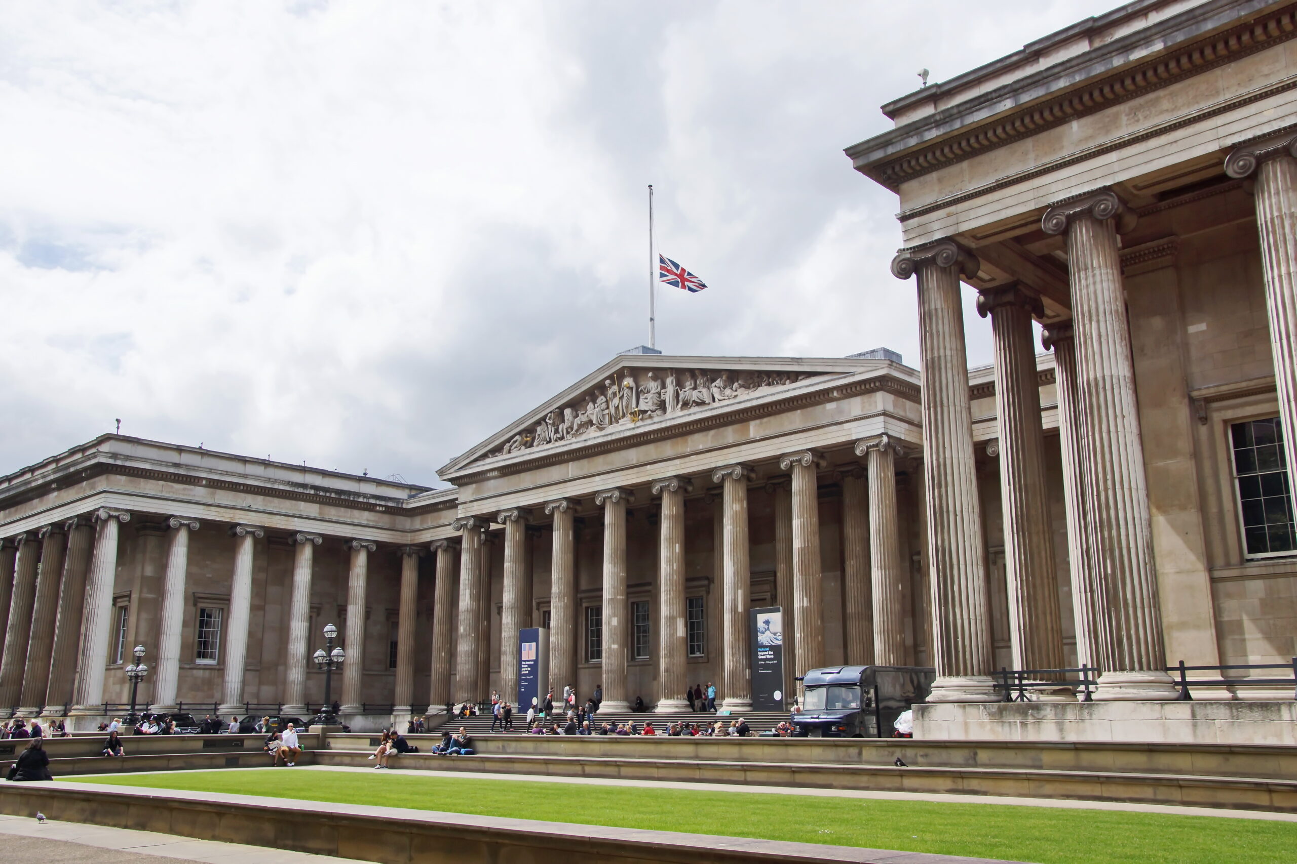 Photograph of the British museum taken by Rene via flickr