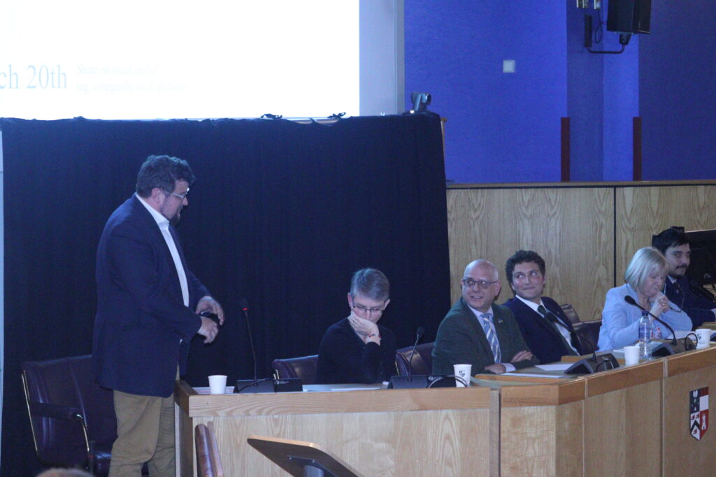 Michael Turvey (left) is the candidate for Aberdeen Donside and for North East Scotland on the regional list (Photo: Sai Vittal Battula)