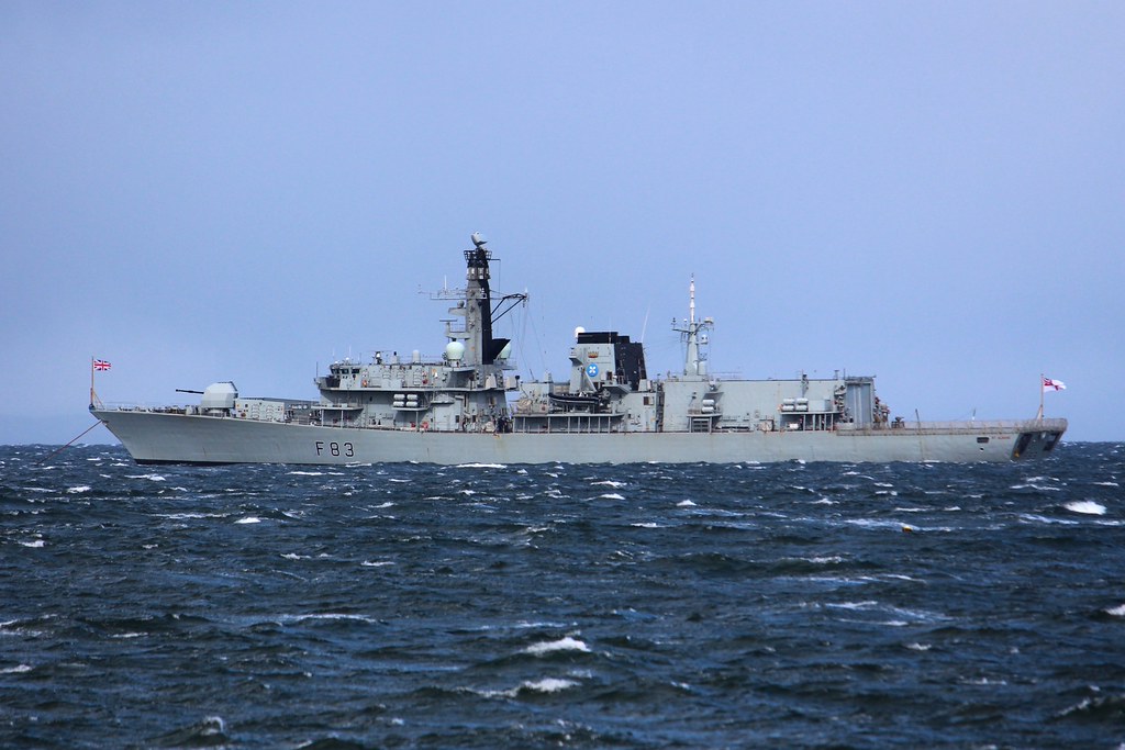 HMS St Albans in the Moray Firth. Photograph: Calum Reid on Flickr HMS St Albans in the Moray Firth. Photograph: Calum Reid on Flickr