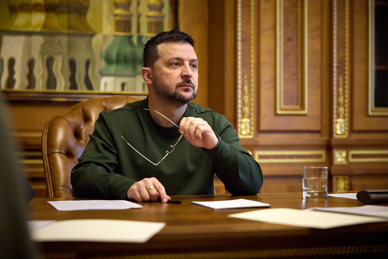 President Zelenskyy. Photograph_ President of Ukraine on Flickr President Zelenskyy. Photograph: President of Ukraine on Flickr